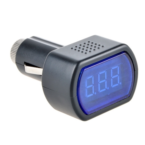 12V24V Digital LED Display Volt Meter Auto Car Cigarette Lighter